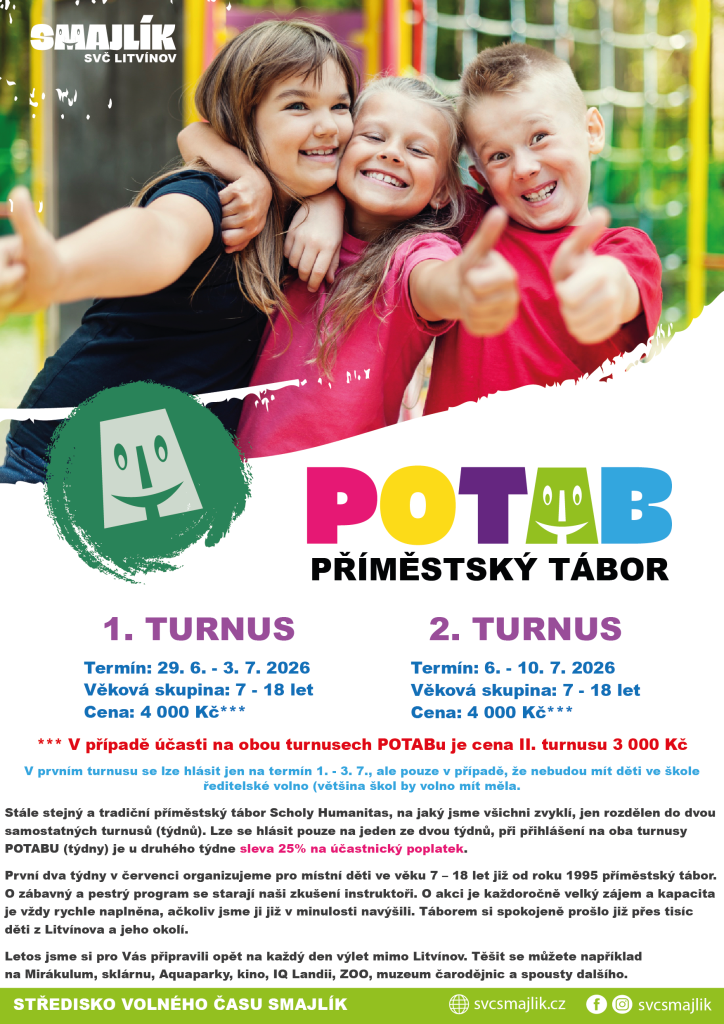 POTAB II. - Poznávací tábor 2026