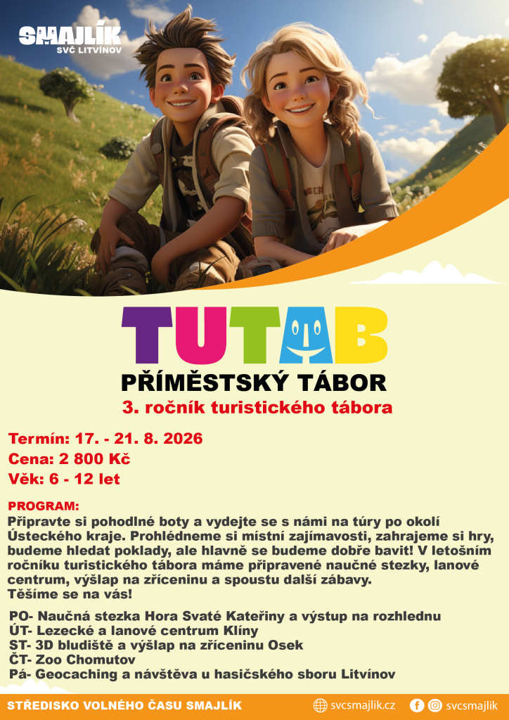 TUTAB - Turistický tábor 2026