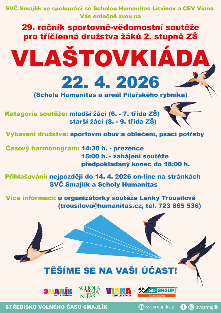Vlaštovkiáda 2026