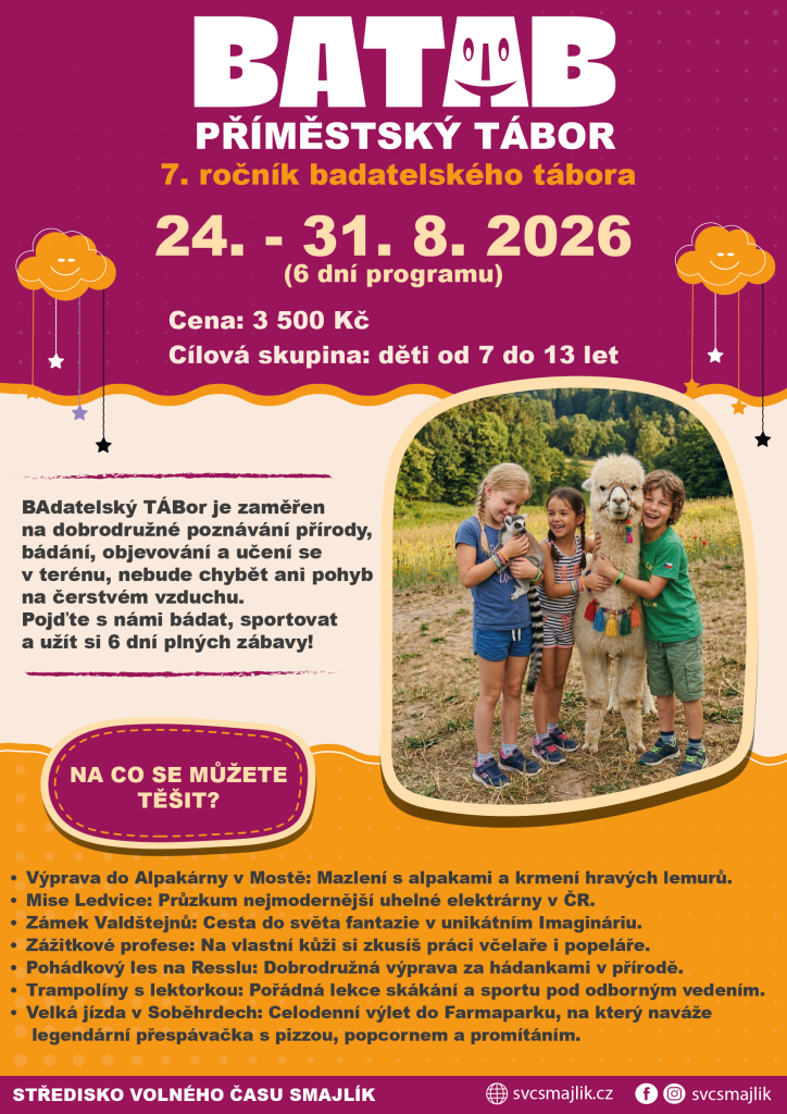 BATAB - Badatelský tábor 2026